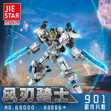 wind blade knight 5 in 1 building set - 901 pcs | jiestar 69000 - 1