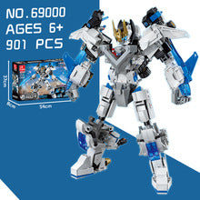 wind blade knight 5 in 1 building set - 901 pcs | jiestar 69000 - 5