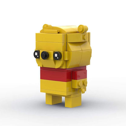 winnie the pooh brickheadz building set | moc-39753 - 2