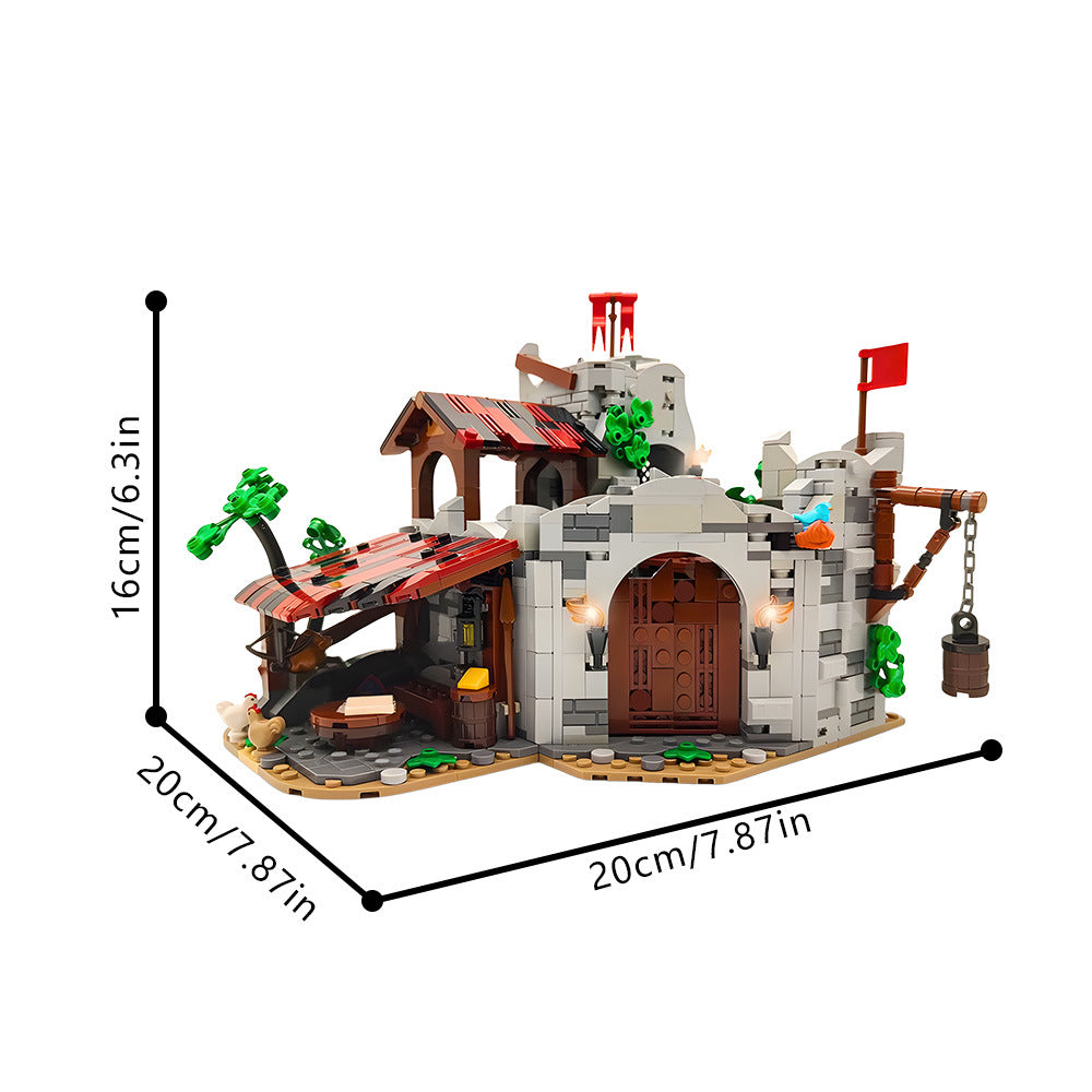 wolfpack den building set | moc-193205 - 3