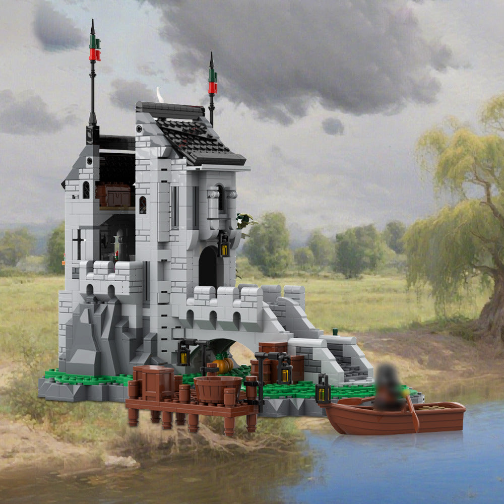 woolfpack watch tower building set | moc-198849 - 1