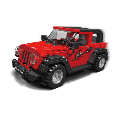 wrangler off-road vehicle building set - 414 pcs mouldking 27058 - 5