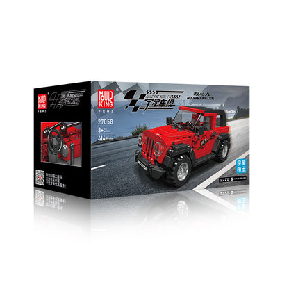 wrangler off-road vehicle building set - 414 pcs mouldking 27058 - 6