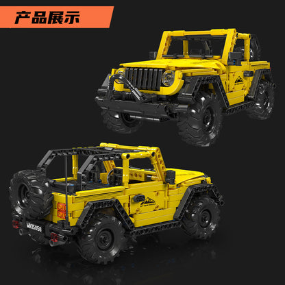 wrangler pull back off road car - 746 pcs | mouldking 15058 - 2