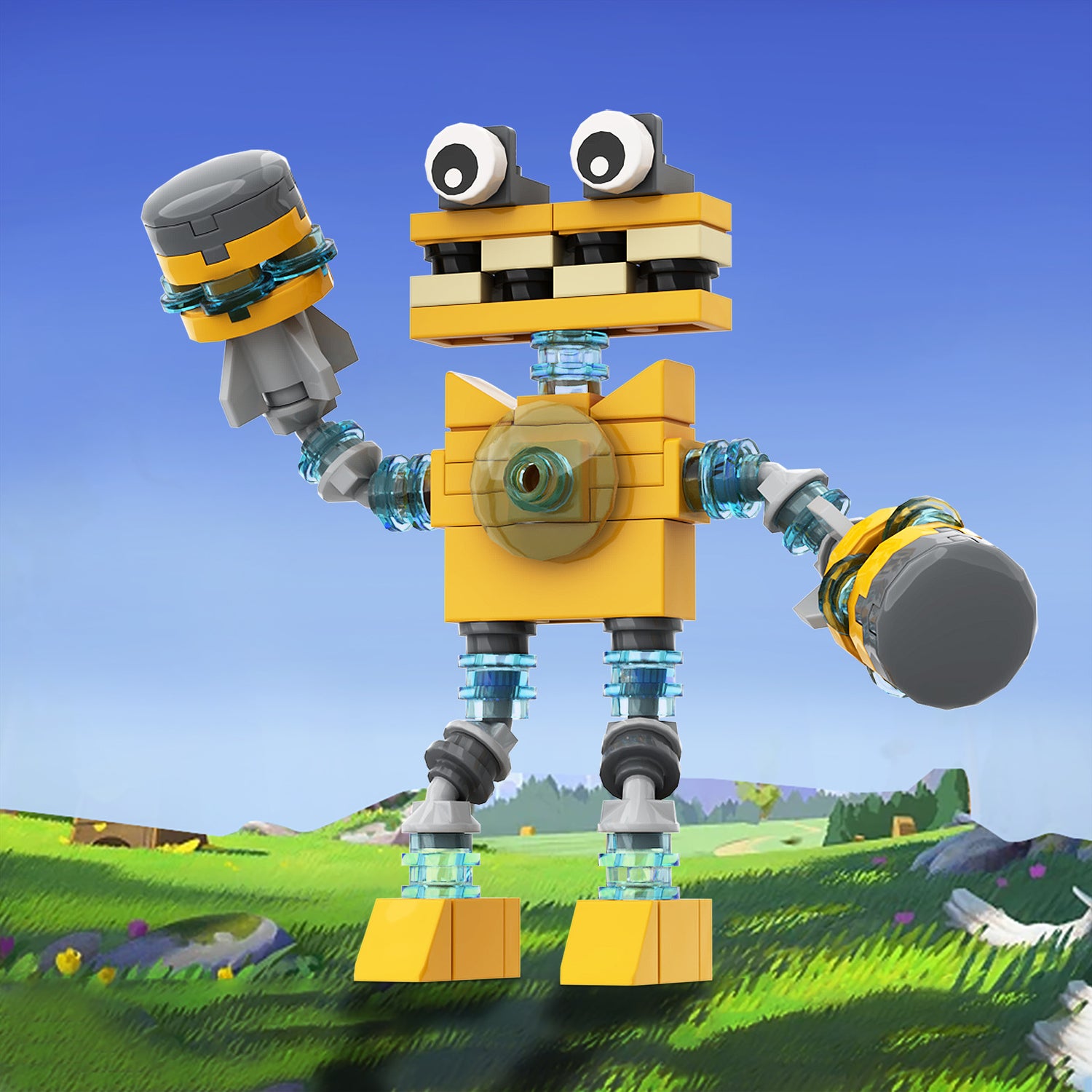 wubboox building set | my singing monsters | lego compatible - 1