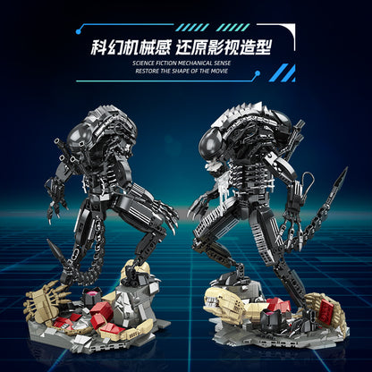 xenomorph alien building blocks - 882 pcs | jiestar 9154 - 1