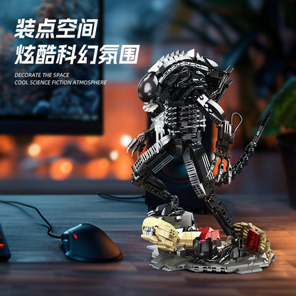 xenomorph alien building blocks - 882 pcs | jiestar 9154 - 2