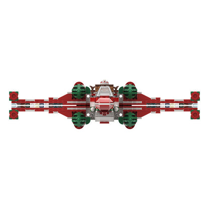 xmas wing fighter building set | star wars | moc-53183 - 1