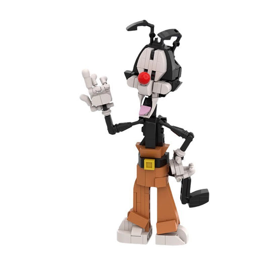 yakko warner brickheadz moc building set | animaniacs | moc-92039 - 1