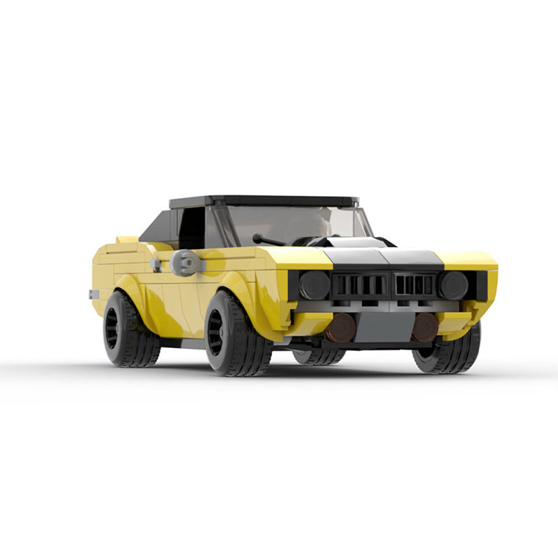 yenko camaro 1969 building set | moc-91466 - 6