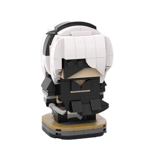 yorha no.2 type b brickheadz | moc-41548 - 1