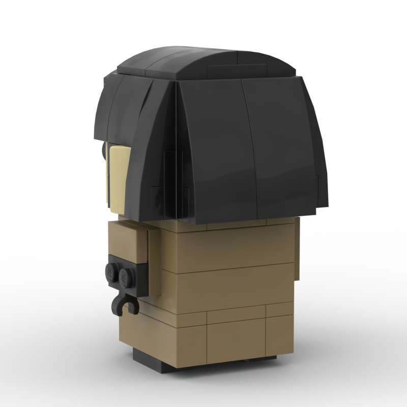 yuri briar brickheadz building set | spy x family | lego-compatible - 3