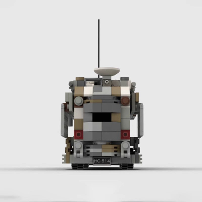 zombie doom communication car building set | wandering merchant | moc-161498 - 3