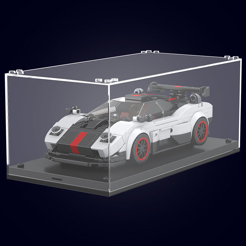 zonda race car with display case - 374+ pcs | mouldking 27030 - 4